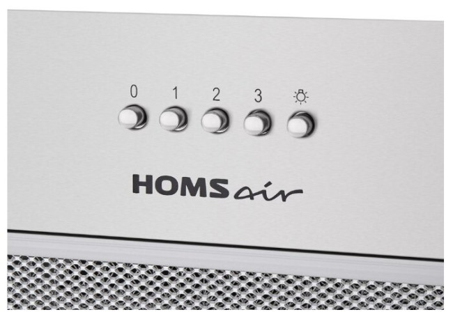 Встраиваемая вытяжка HOMSAIR Camelia 60 нержавеющая сталь