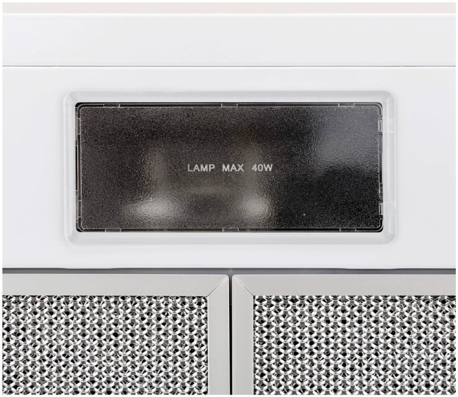 Вытяжка Krona Jessica slim 600 white push button (W)