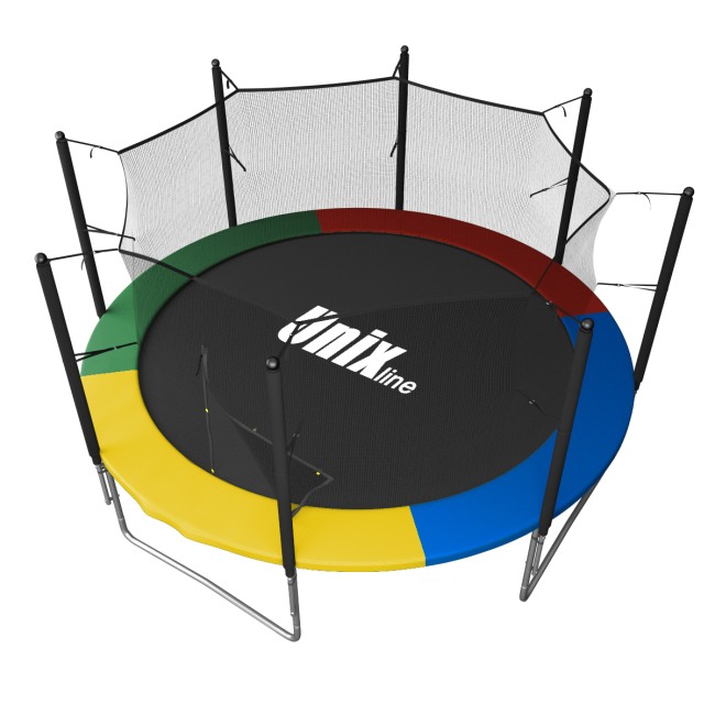 Каркасный батут Unix Line Simple 12 ft Color (inside)