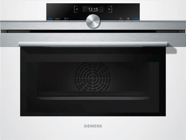 Встраиваемый электрический духовой шкаф Siemens CM633GBW1 Встраиваемый электрический духовой шкаф Siemens CM633GBW1
