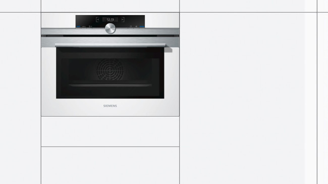 Встраиваемый электрический духовой шкаф Siemens CM633GBW1 Встраиваемый электрический духовой шкаф Siemens CM633GBW1