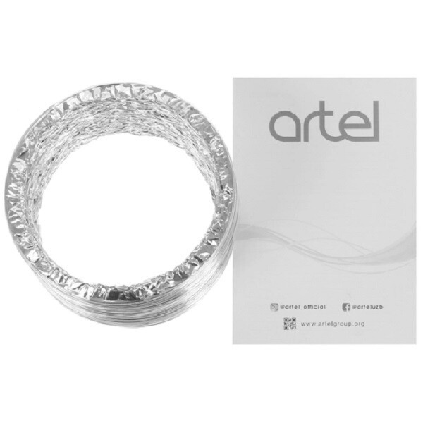 Каминная вытяжка Artel ART-1190 Rapido touch сталь