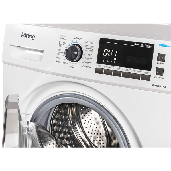 Комплект стиральная и сушильная машина Korting KWM 57IT1490 + KD 60T8 Комплект стиральная и сушильная машина Korting KWM 57IT1490 + KD 60T8