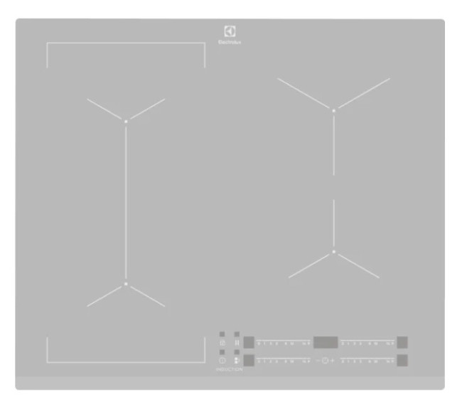 Встраиваемая индукционная варочная панель Electrolux EIV 63440 BS
