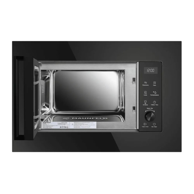 Встраиваемая микроволновая печь Maunfeld JBMO1225FSGB02 Встраиваемая микроволновая печь Maunfeld JBMO1225FSGB02