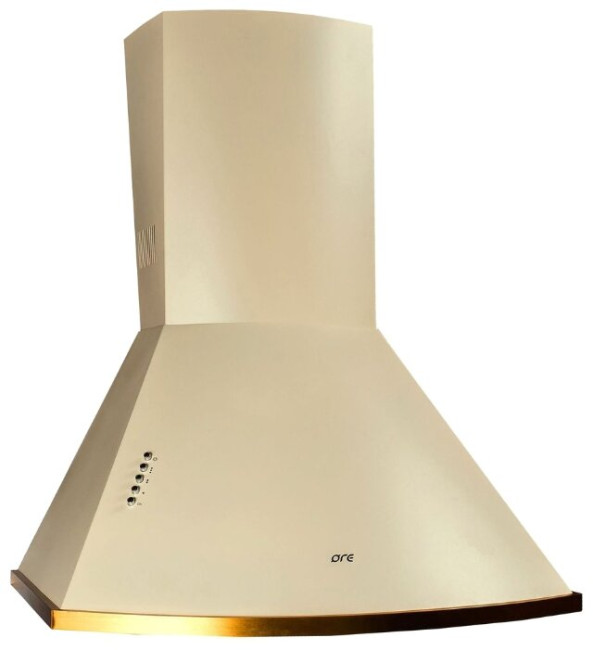 Каминная вытяжка ORE Arc 60 ivory