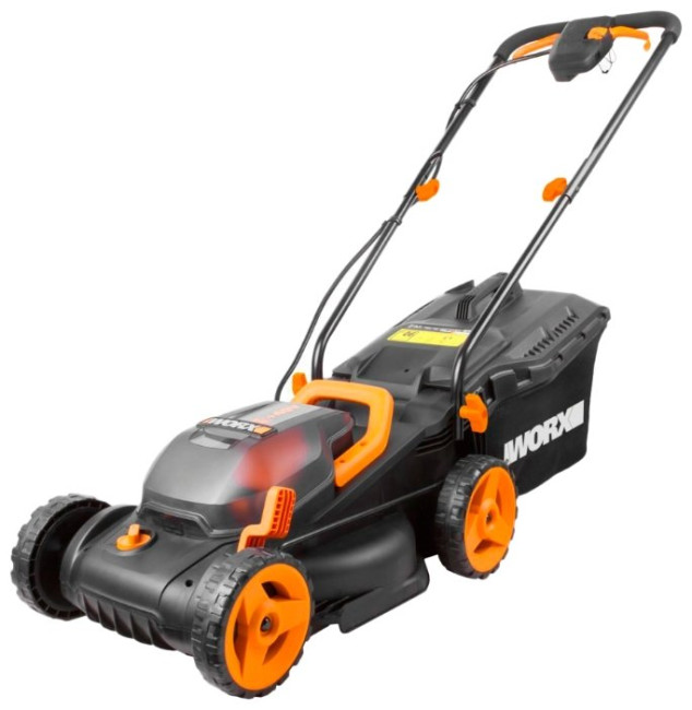 Газонокосилка Worx WG779E Газонокосилка Worx WG779E