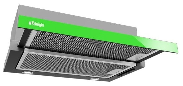 Встраиваемая вытяжка Konigin Helena II Green Glass 60 Встраиваемая вытяжка Konigin Helena II Green Glass 60