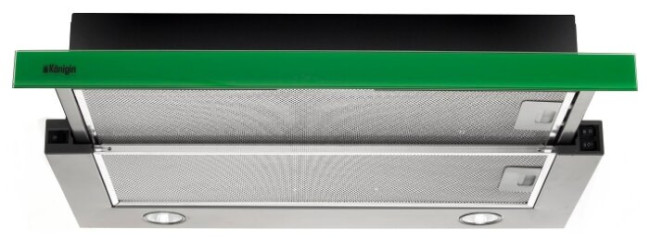 Встраиваемая вытяжка Konigin Helena II Green Glass 60 Встраиваемая вытяжка Konigin Helena II Green Glass 60