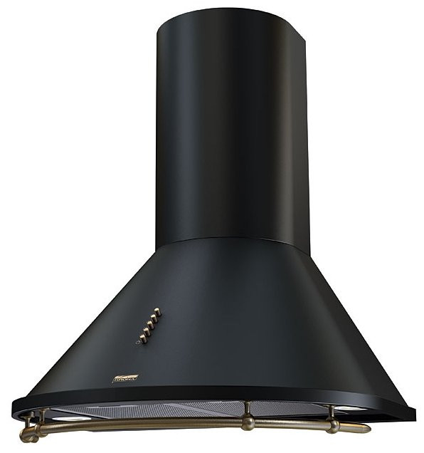 Каминная вытяжка Krona Nikol PB 600 black/bronze