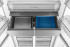Холодильник WEISSGAUFF WCD 590 NoFrost Inverter Premium EcoFresh Blue Glass