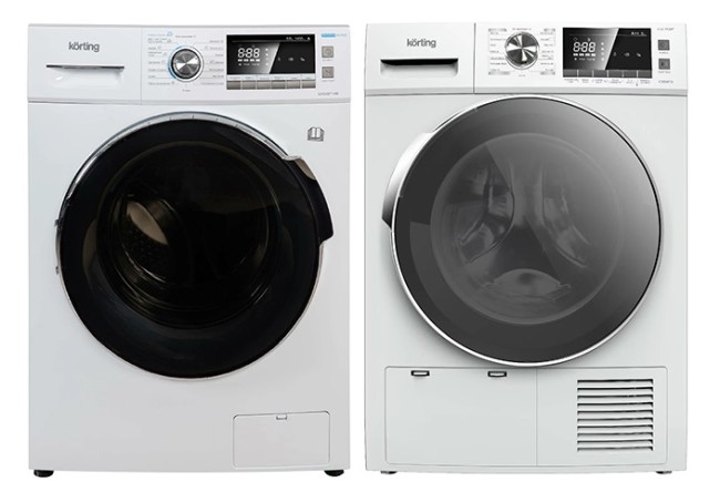 Комплект стиральная и сушильная машина Korting KWM 57IT1490 + KD 60T81 Комплект стиральная и сушильная машина Korting KWM 57IT1490 + KD 60T81