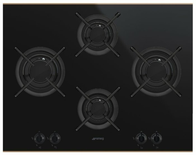 Газовая варочная панель smeg PV664LCNR
