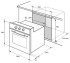 Встраиваемый газовый духовой шкаф DeLonghi CGGA