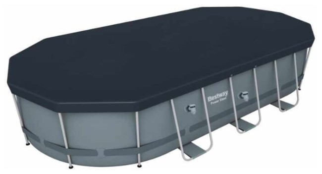 Бассейн Bestway Power Steel Swim Vista Set 56710