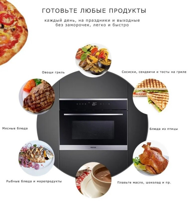 Встраиваемый электрический духовой шкаф Graude BWG 45.0 E