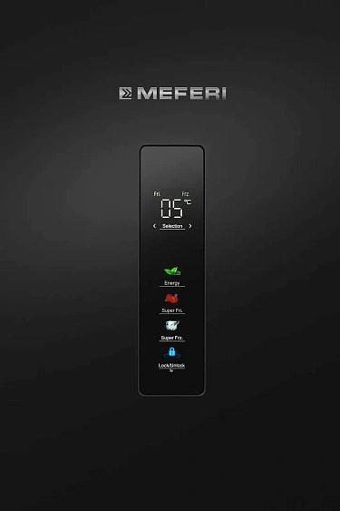Холодильник MEFERI MFR200BK Холодильник MEFERI MFR200BK