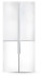 Холодильник Ginzzu NFK-510 White glass
