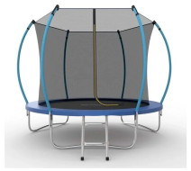 Каркасный батут EVO Jump 10FT Internal Blue с сеткой и лестницей Каркасный батут EVO Jump 10FT Internal Blue с сеткой и лестницей