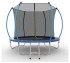 Каркасный батут EVO Jump 10FT Internal Blue с сеткой и лестницей Каркасный батут EVO Jump 10FT Internal Blue с сеткой и лестницей