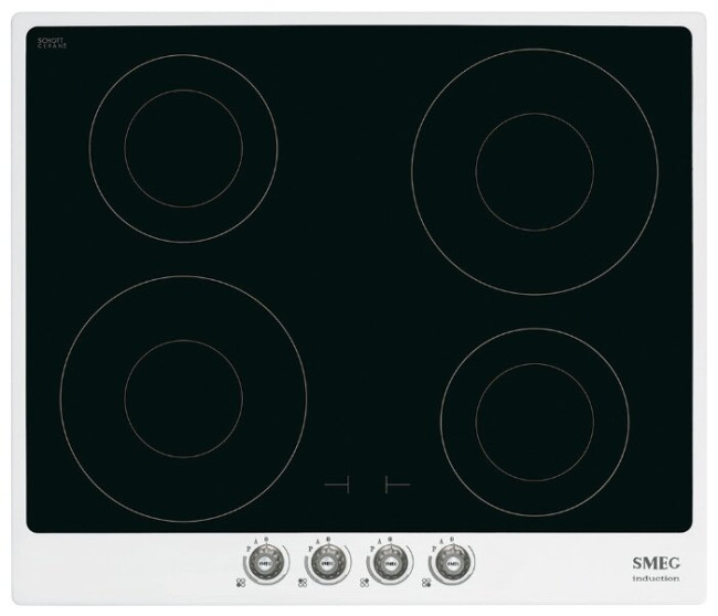 Индукционная варочная панель smeg SI764BSM