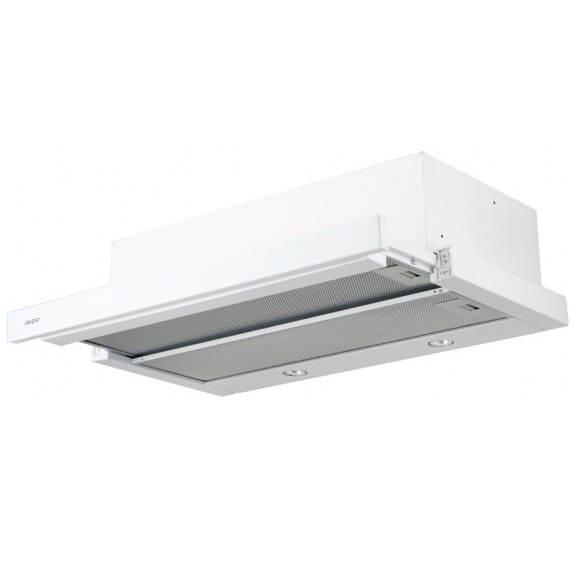 Встраиваемая вытяжка Akpo WK-7 Light eco twin glass 60 белый