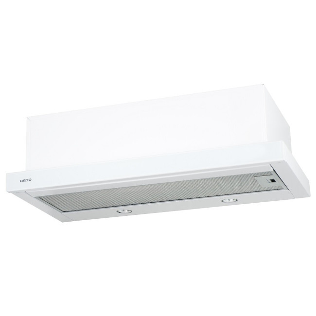 Встраиваемая вытяжка Akpo WK-7 Light eco twin glass 60 белый