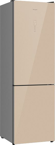 Холодильник WEISSGAUFF WRK 195 D Full NoFrost Beige Glass