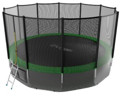 Каркасный батут EVO Jump 16FT External с нижней сетью 488х488х265 см Каркасный батут EVO Jump 16FT External с нижней сетью 488х488х265 см