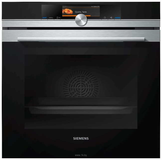 Встраиваемый электрический духовой шкаф Siemens HB678GBS6 Встраиваемый электрический духовой шкаф Siemens HB678GBS6