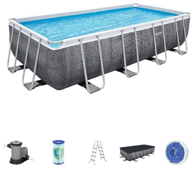 Бассейн Bestway Power Steel 56998, 549х274х122 см