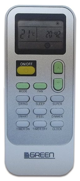 Сплит-система GREEN GRI/GRO-24HH1