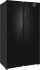 Холодильник WEISSGAUFF WSBS 1036 Inverter NoFrost Premium Black Glass