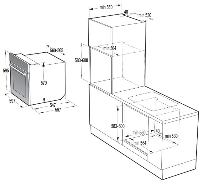 Электрический духовой шкаф Gorenje GP556X Электрический духовой шкаф Gorenje GP556X