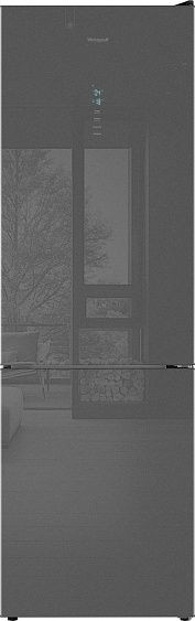 Холодильник WEISSGAUFF WRK 195 D Full NoFrost Bru Steel Glass Холодильник WEISSGAUFF WRK 195 D Full NoFrost Bru Steel Glass