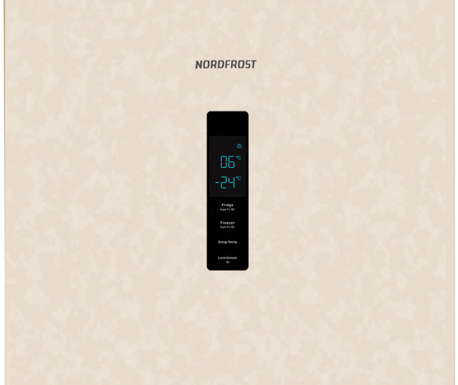 Холодильник Nordfrost RFC 390D NFYm