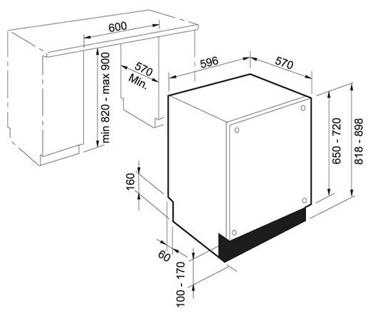 Посудомоечная машина FRANKE FDW 614 D7P A++ Посудомоечная машина FRANKE FDW 614 D7P A++