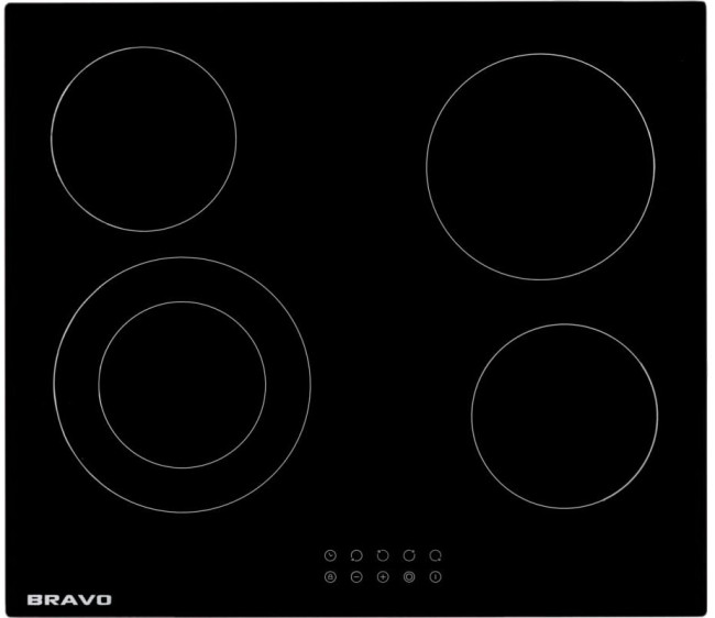 Встраиваемая электрическая варочная панель Bravo BEH60C42B