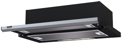 Вытяжка Krona Kamilla slim 600 black/inox (2 мотора) Вытяжка Krona Kamilla slim 600 black/inox (2 мотора)