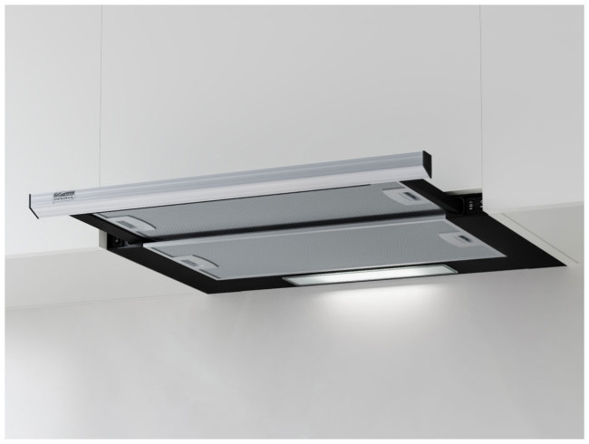 Вытяжка Krona Kamilla slim 600 black/inox (2 мотора) Вытяжка Krona Kamilla slim 600 black/inox (2 мотора)