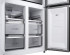 Холодильник WEISSGAUFF WCD 590 NoFrost Inverter Premium EcoFresh Inox Glass