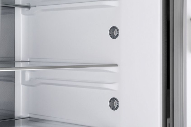 Холодильник WEISSGAUFF WCD 590 NoFrost Inverter Premium EcoFresh Inox Glass