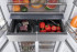 Холодильник WEISSGAUFF WCD 590 NoFrost Inverter Premium EcoFresh Inox Glass