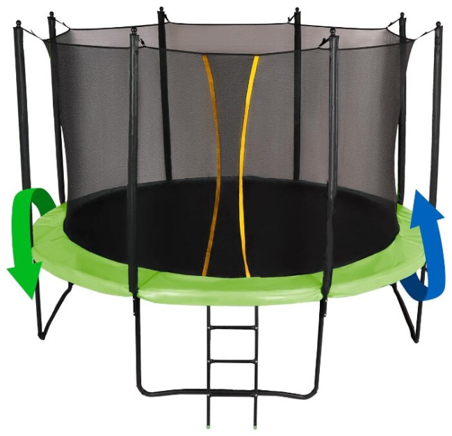 Каркасный батут SWOLLEN Classic Double 14 FT 428х428х274 см Каркасный батут SWOLLEN Classic Double 14 FT 428х428х274 см