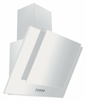 Каминная вытяжка MBS Fatsia 150 glass white