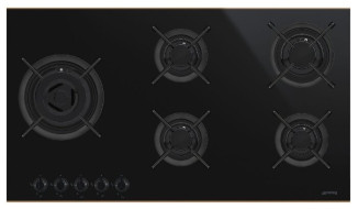 Газовая варочная панель smeg PV695LCNR