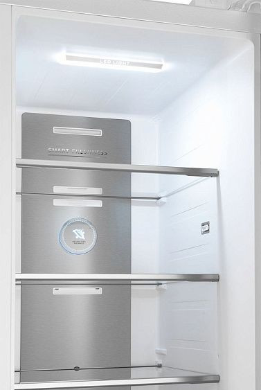 Холодильник WEISSGAUFF WSBS 1036 Inverter NoFrost Premium White Glass