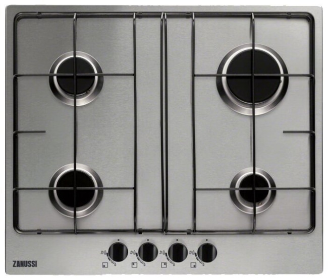 Газовая варочная панель Zanussi ZGG 65413 XA Газовая варочная панель Zanussi ZGG 65413 XA