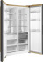 Холодильник WEISSGAUFF WSBS 1036 Inverter NoFrost Premium Сhampagne Glass Холодильник WEISSGAUFF WSBS 1036 Inverter NoFrost Premium Сhampagne Glass