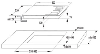 Газовая варочная панель Gorenje G 641 SYW
